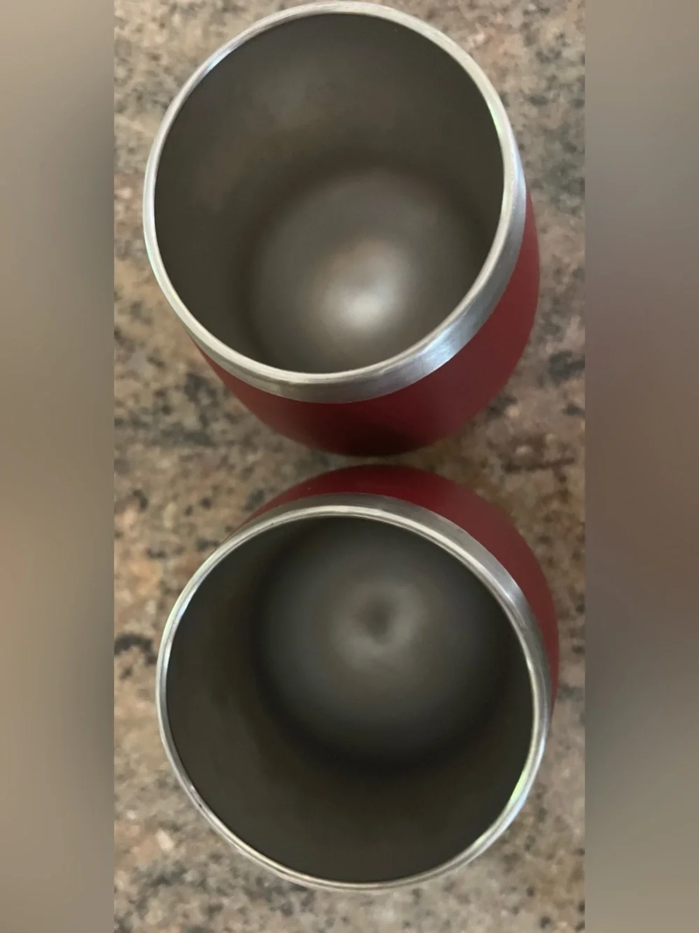 Yeti Red Stainless Steel Insulated Wine Tumblers - Pair
